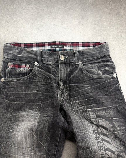 ROOT THREE "CRACKED SIGNAL" DENIM (S-M)