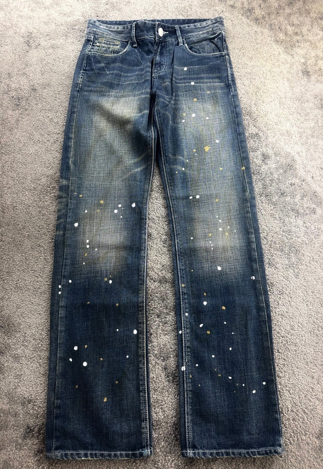 DINASSY "ATELIER SPLATTER" DENIM (S)