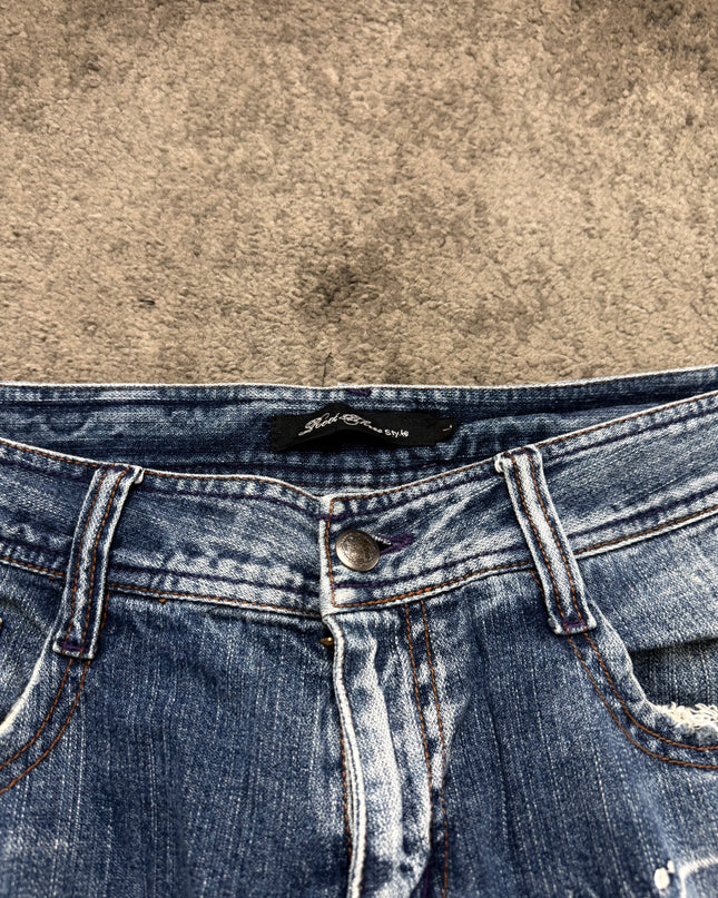 ROOT THREE "PAINT SPLASH" DENIM (S)