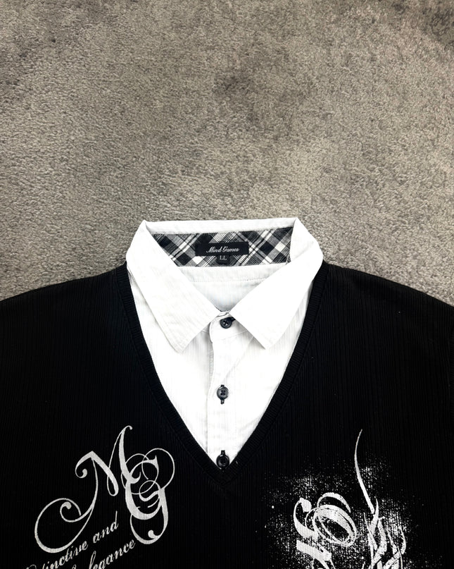 MIND GAMES "LAYERED ILLUSION" TEE (M)