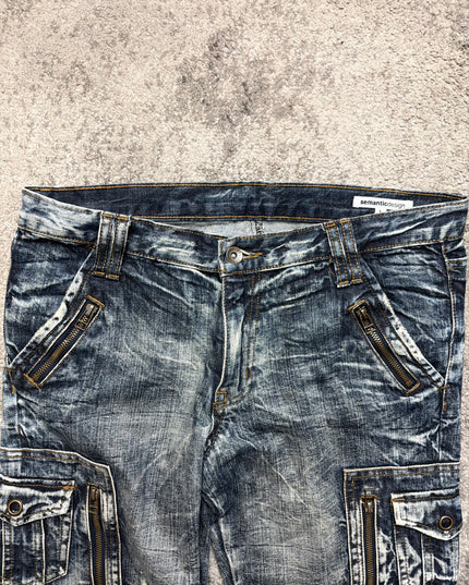 SEMANTIC DESIGN "UTILITY FADE" DENIM