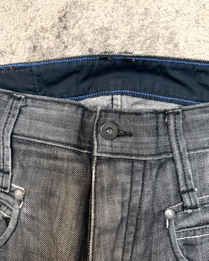 DEEP DENIM "SHADOW LINE" DENIM