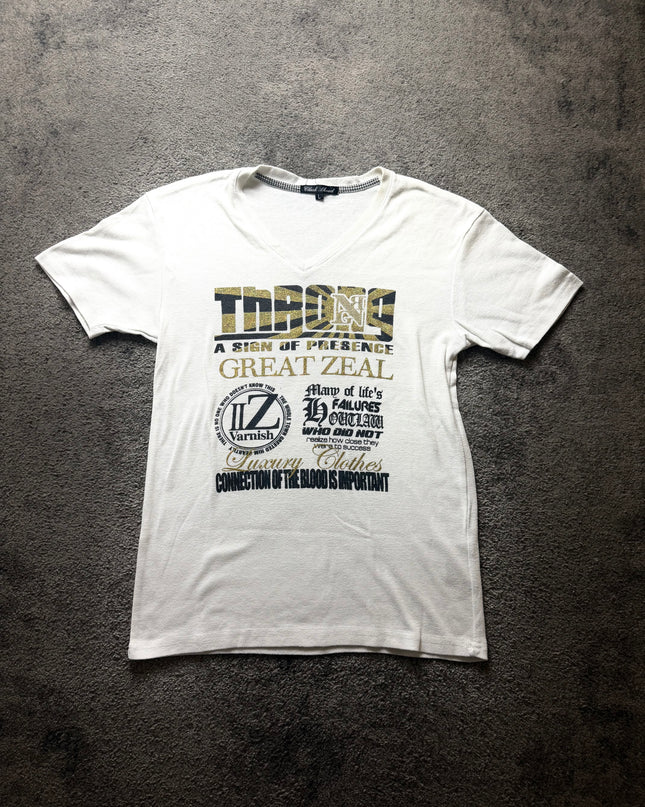 CLASH AHEAD "GREAT ZEAL" TEE (S-M)
