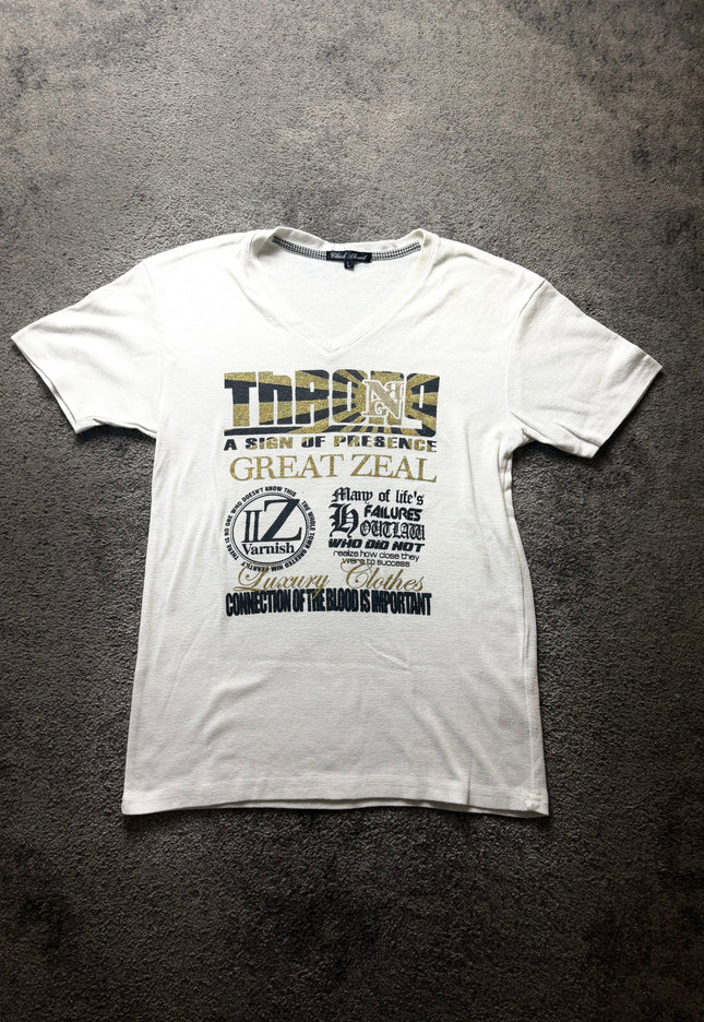 CLASH AHEAD "GREAT ZEAL" TEE (S-M)