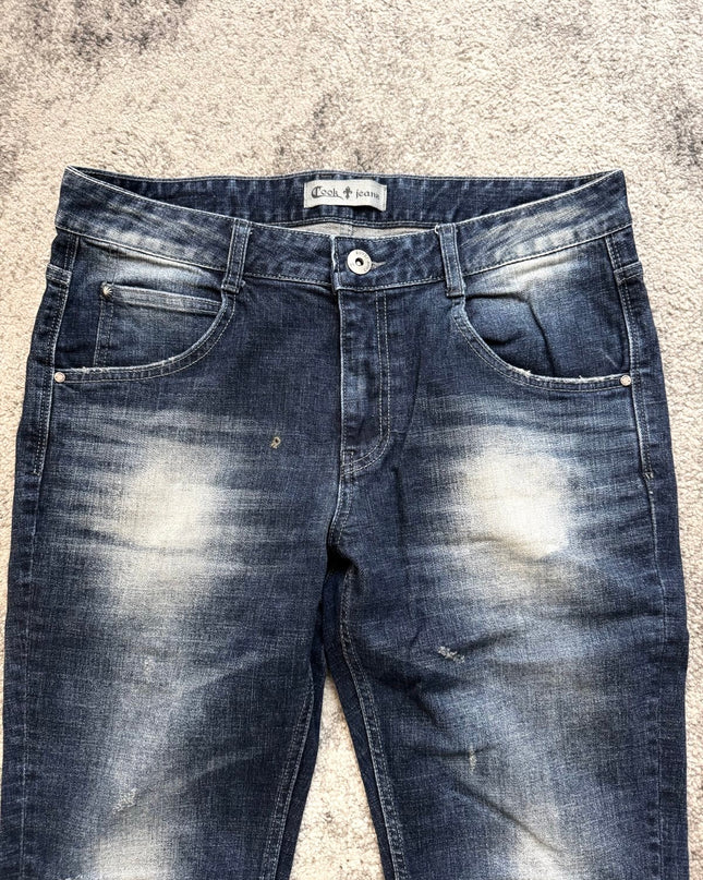 COOK JEANS "MIDNIGHT STATIC" DENIM