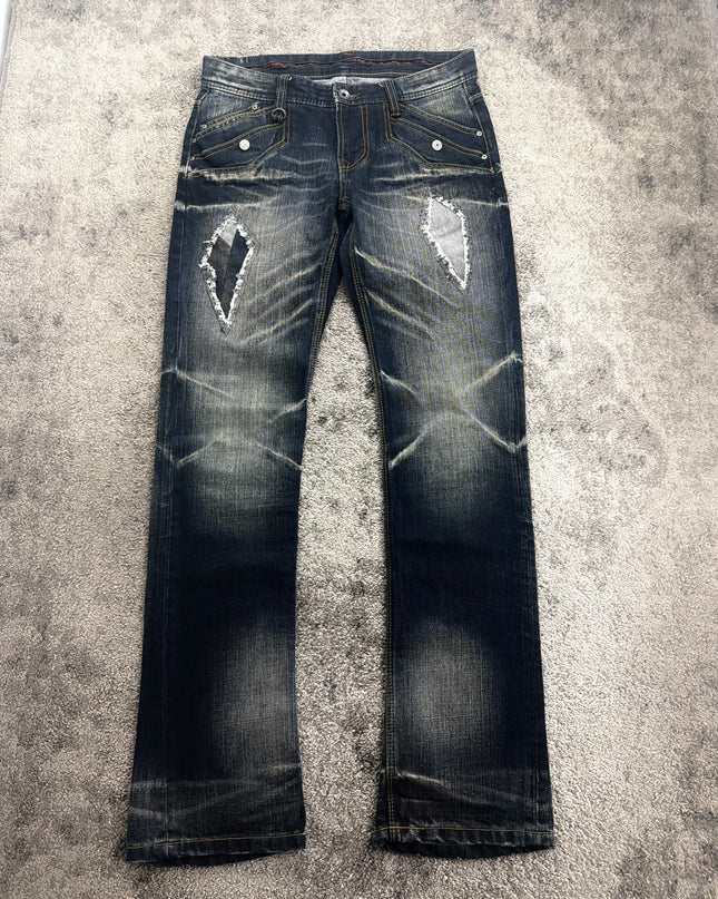 NICOLE CLUB "SHATTERED REBEL" DENIM (S-M)
