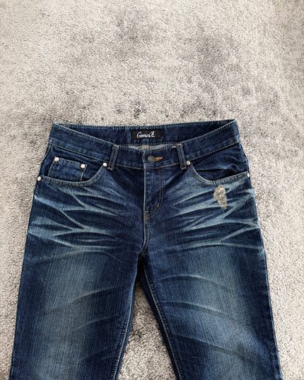CAVARIA "DISTRESSED FADE" DENIM (M)