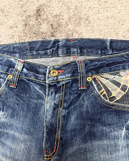 ETERNAL "RUINED INDIGO" DENIM