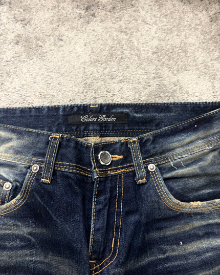 COLORS GARDEN "GOLDEN HAZE" DENIM (S-M)