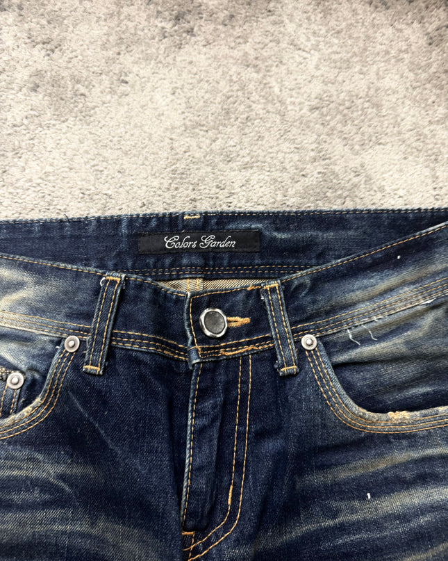 COLORS GARDEN "GOLDEN HAZE" DENIM (S-M)
