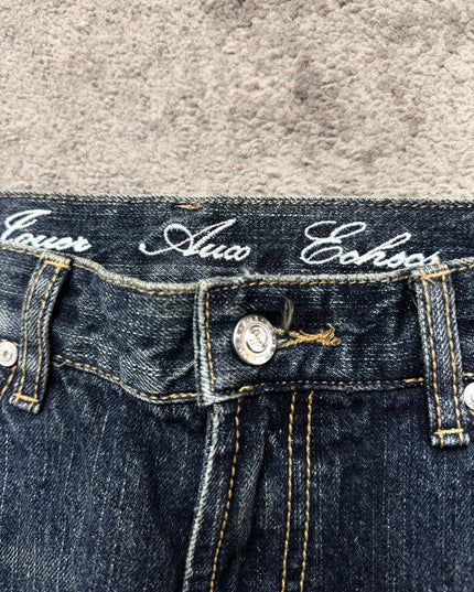 LOVER AUX "PAINTED RUINS" DENIM