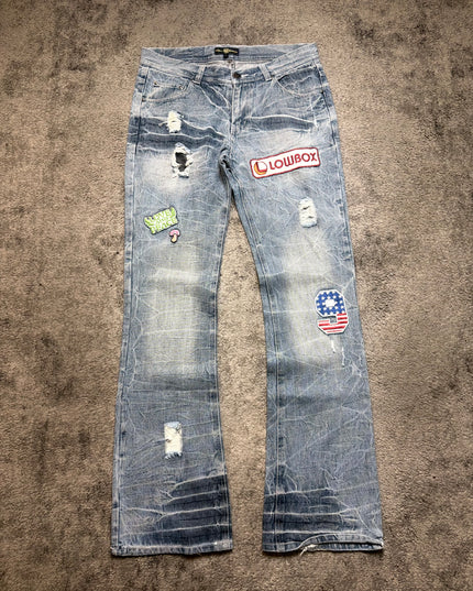 LOWBOX “PATCHWORK“ DENIM