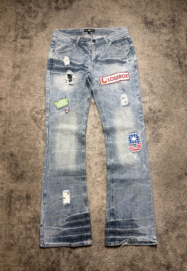 LOWBOX “PATCHWORK“ DENIM