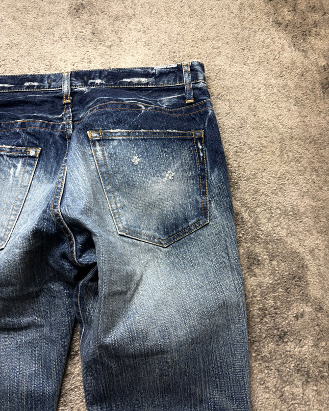 BLUE WAY "BROKEN WHISPERS" DENIM