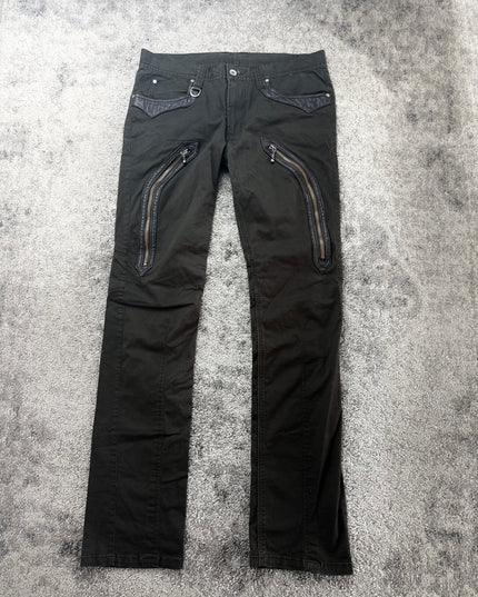 HIDEAWAYS "MULTI ZIP TACTICAL" DENIM (M)