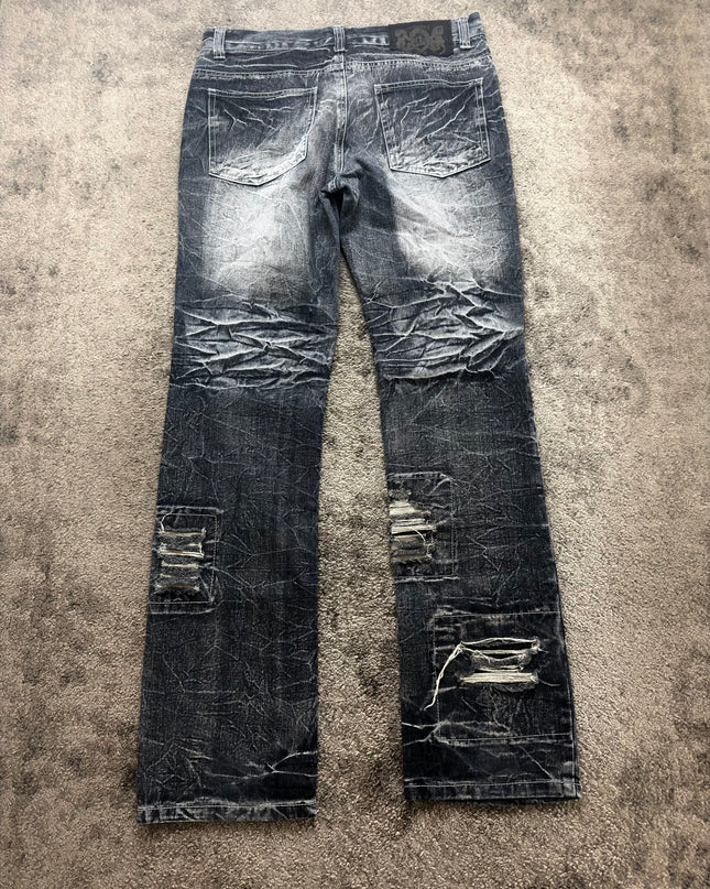 LOWBOX "MIDNIGHT DAMAGE" DENIM
