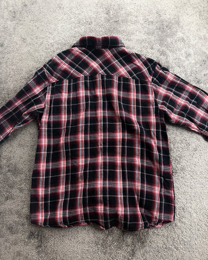 RUSS K "MIDNIGHT OUTLAW" FLANNEL (XS-S)