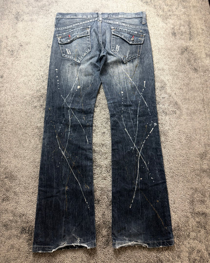 K.U.I "PAINTED EXPRESSION" DENIM (M-L)