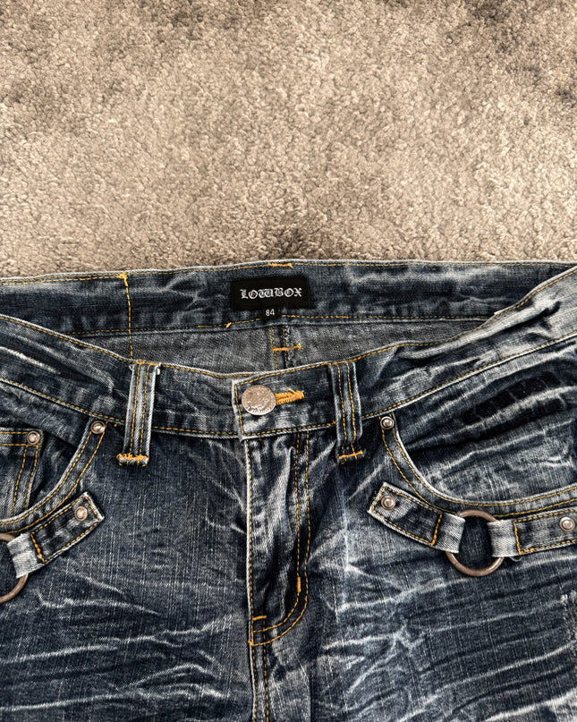 LOWBOX "DISTRESS LOOP" DENIM