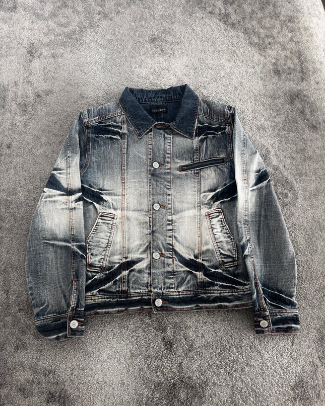 LOWBOX "GHOST FADE" DENIM JACKET (M)