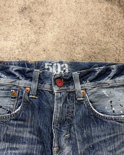 BLUETRIP "SCARRED INDIGO" DENIM