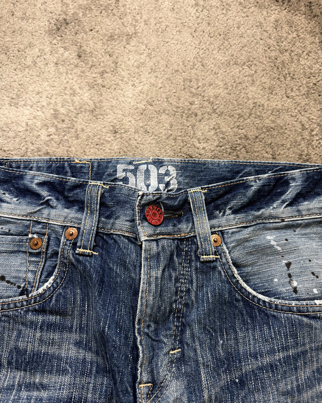 BLUETRIP "SCARRED INDIGO" DENIM