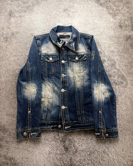 XFRM "CLOUD FADE" DENIM JACKET (M)