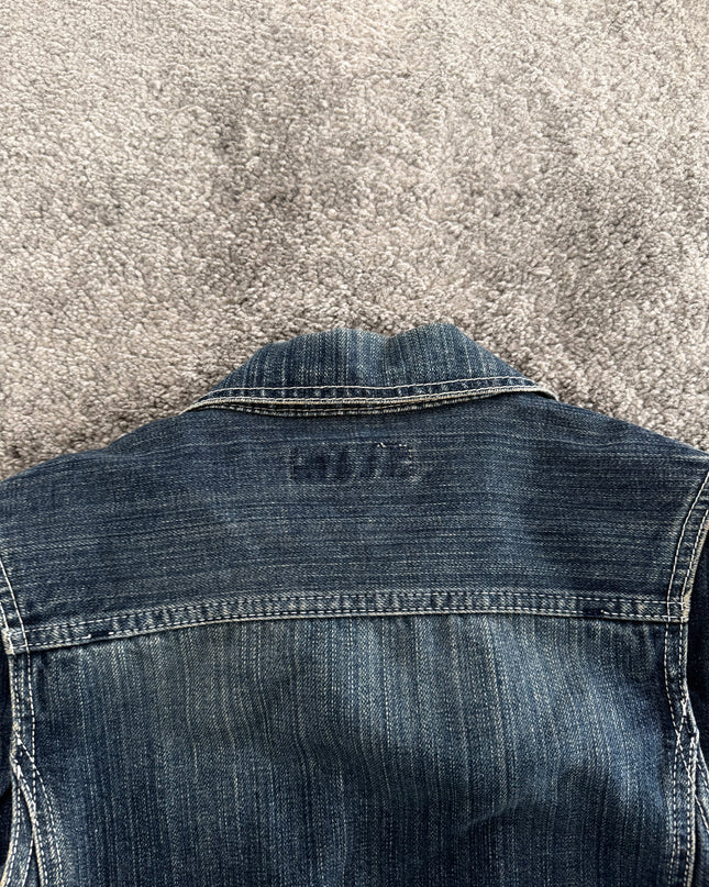 VANQUISH "GHOST RIDER" DENIM JACKET (S-M)