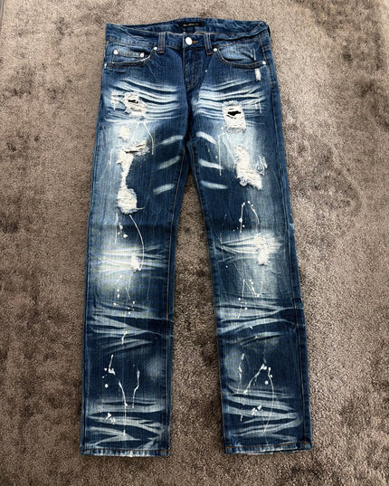 ROOT THREE "PAINT SCAR" DENIM (M)