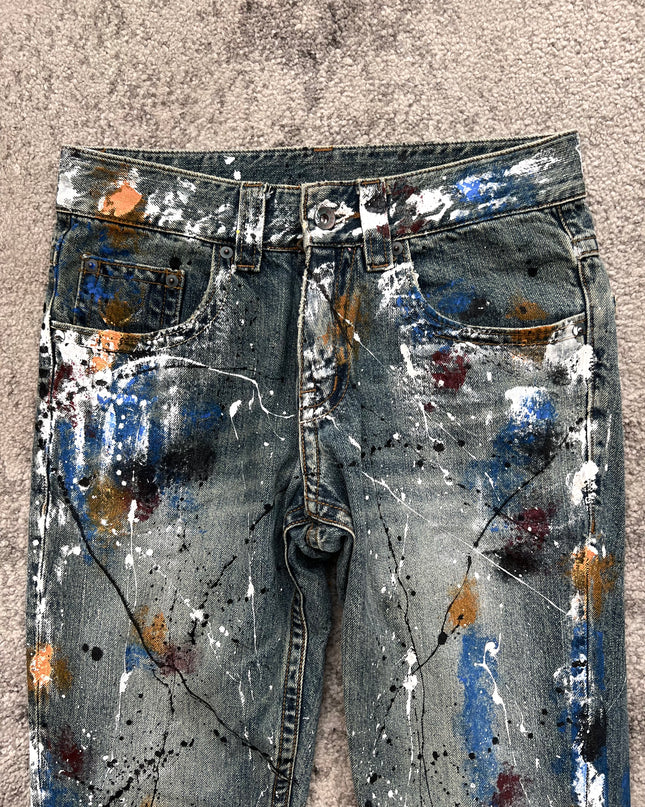 SEMANTIC DESIGN "PAINTED NOISE" DENIM