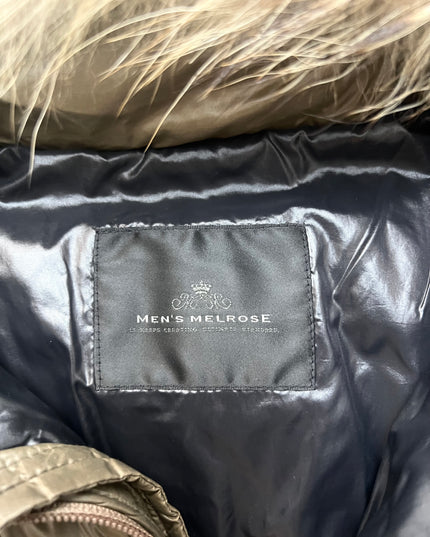 MENS MELROSE "URBAN FROST" FUR PUFFER
