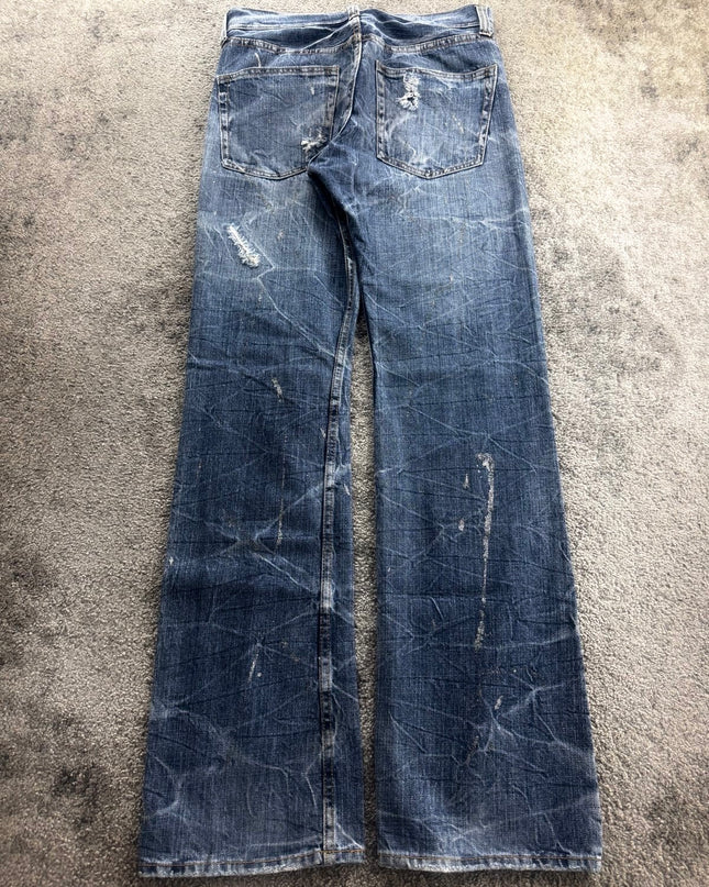 HEISEI "SCARRED INDIGO" DENIM (S)