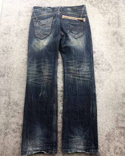 RED PEPPER "VINTAGE FADE" DENIM (L)