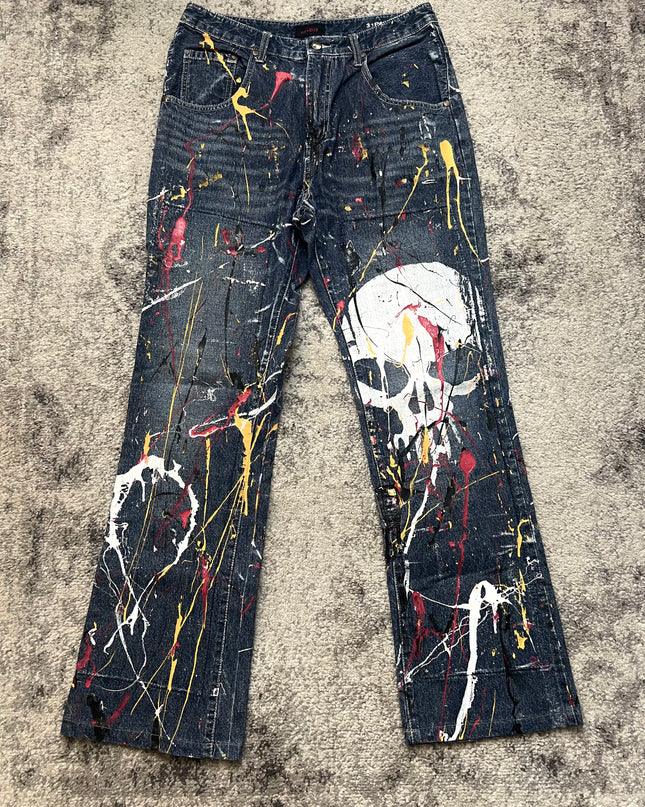 HN+DIE "ARTILLERY SKULL" DENIM