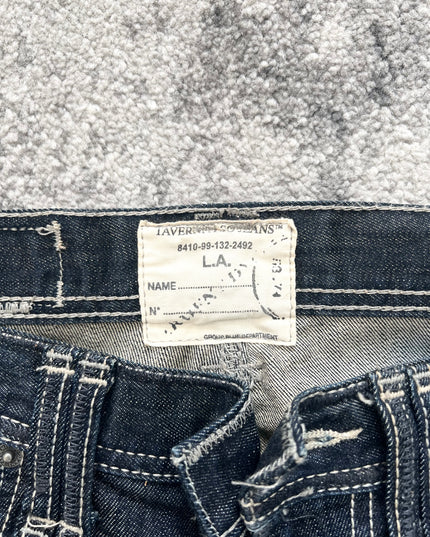 TAVERNI "EDGE LINE DISTORTION" DENIM