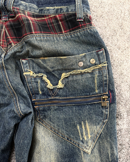 OIL CAKE "REBEL STITCH" DENIM (S-M)