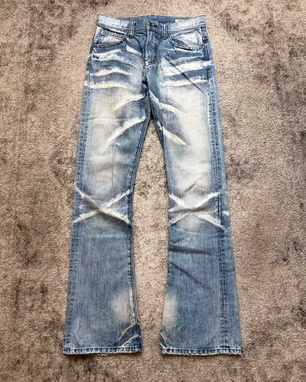 SEMANTIC DESIGN "BLUELIGHT FRACTURE" DENIM