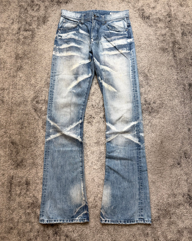 SEMANTIC DESIGN "BLUELIGHT FRACTURE" DENIM