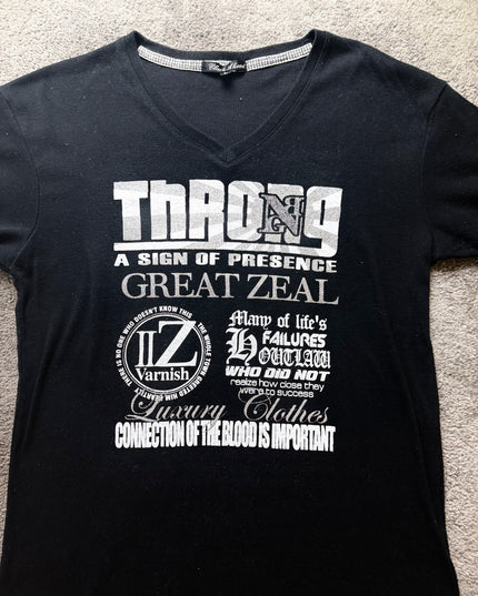 CLASH AHEAD "STRONG PRESENCE" TEE (S-M)