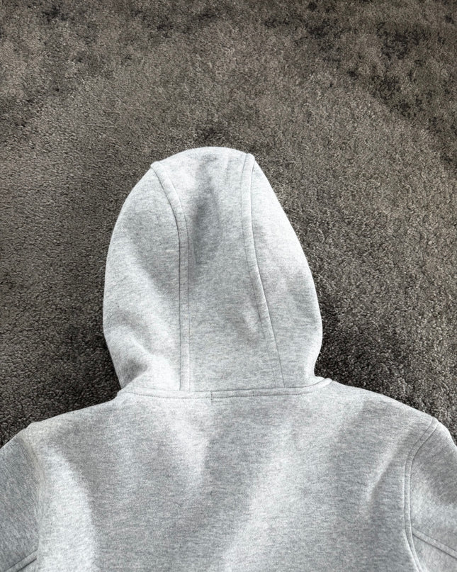 CRESTBRIDGE "MINIMAL CREST" ZIP HOODIE (S)
