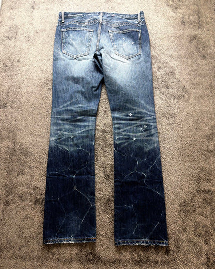 BLUE WAY "ASH FADE" DENIM