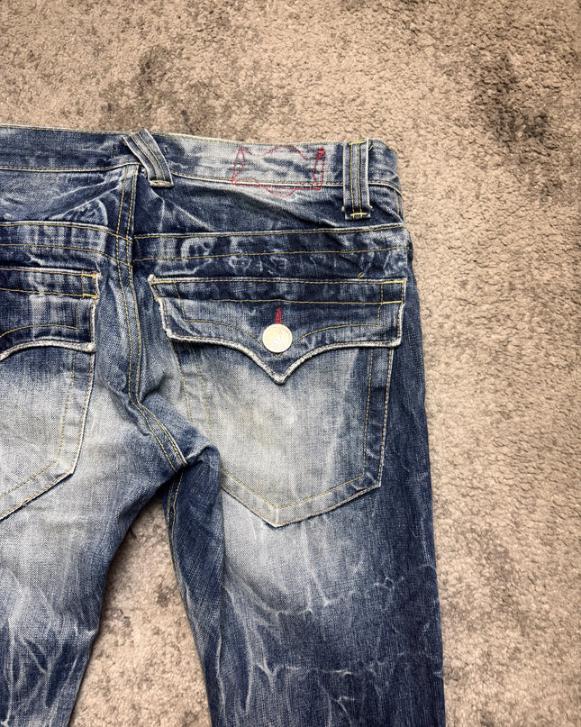 GROWTH "CRUSHED HORIZON" DENIM