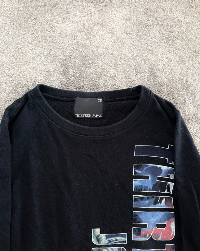 THIRTEEN JAPAN "GRAPHIC CORE" SWEATER (S)