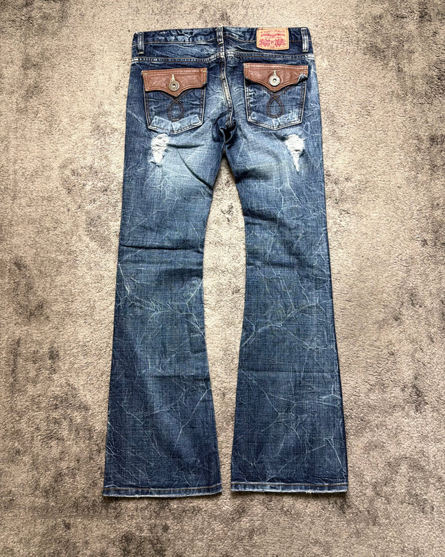 TOTO JEANS "GHOST FADE" DENIM