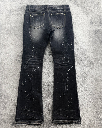 ANGELICA ROSES "PAINTED NOIR" DENIM (M)