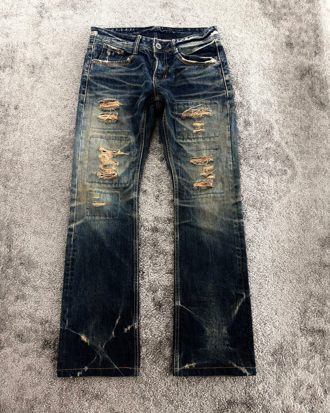 DIGREEN "RUST DAMAGE" DENIM (S)