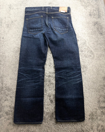 BACKNUMBER "RAW INDIGO" DENIM (M)