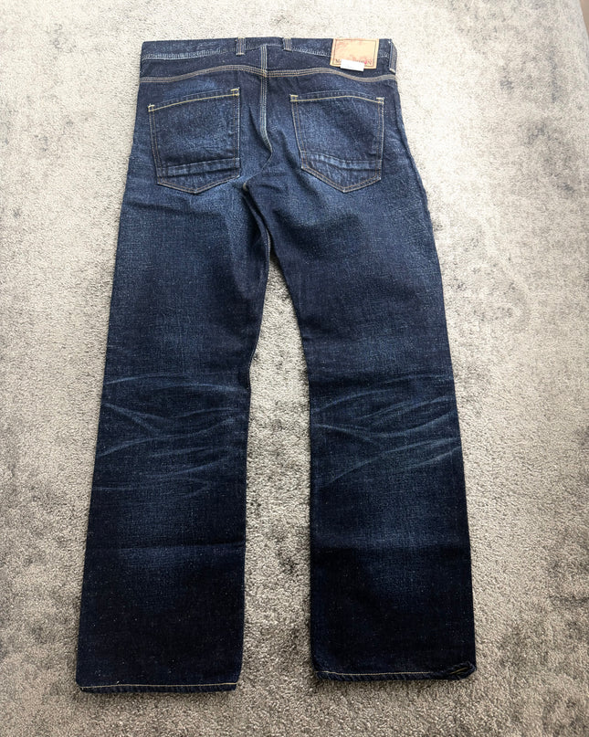 BACKNUMBER "RAW INDIGO" DENIM (M)