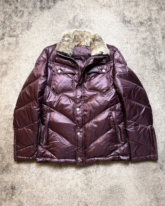 MONSIEUR NICOLE "CRIMSON WINTER" PUFFER