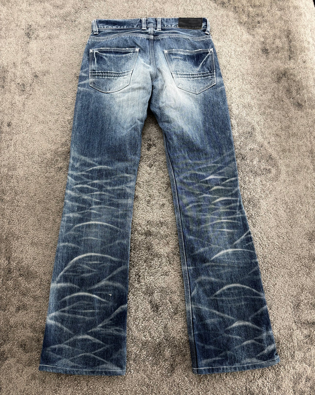 BLUE WAY X URBAN CRAFT "WAVE FADE" DENIM (S-M)